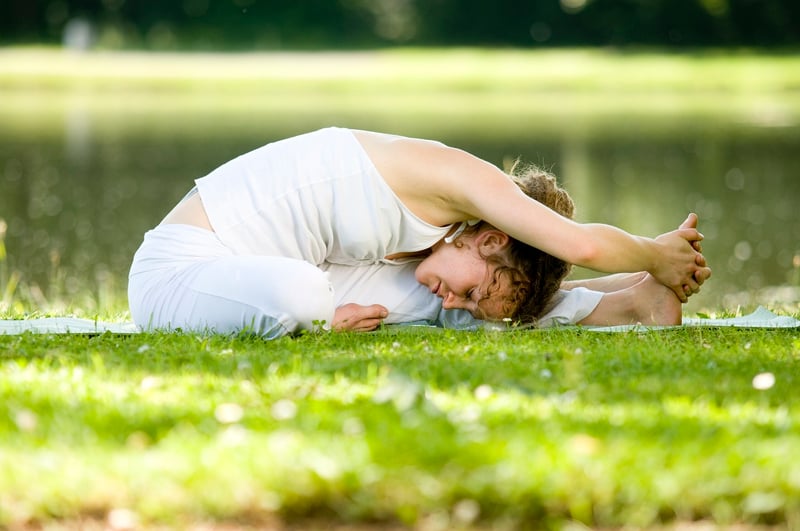 Yoga Pose Stretching